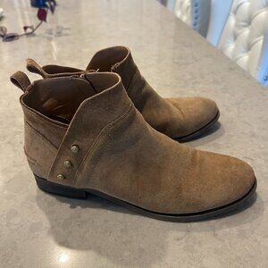 Franco Sarto Suede Booties